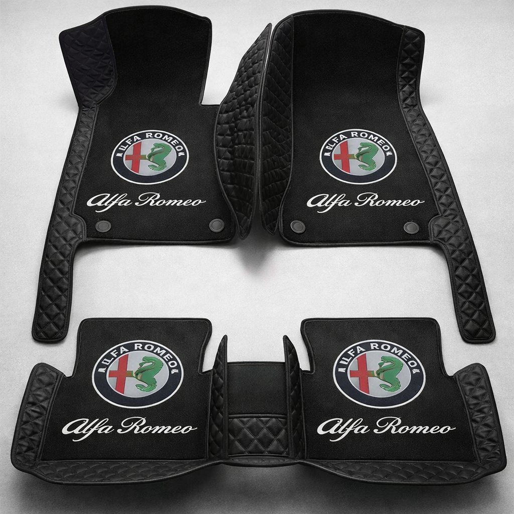 Luxusní sada autokoberců v koženém provedení – čistota a elegance každý den