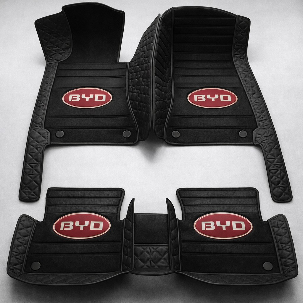 Luxusní sada autokoberců v koženém provedení – čistota a elegance každý den