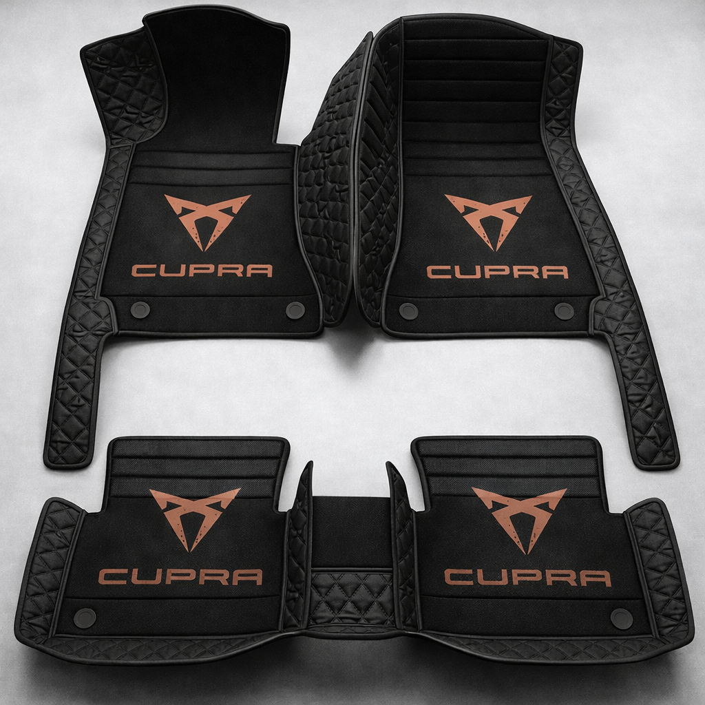 Luxusní sada autokoberců v koženém provedení – čistota a elegance každý den