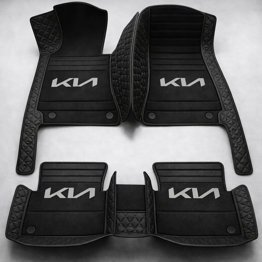 Luxusní sada autokoberců v koženém provedení – čistota a elegance každý den