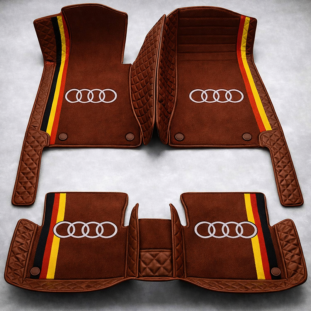 Luxusní sada autokoberců v koženém provedení – čistota a elegance každý den