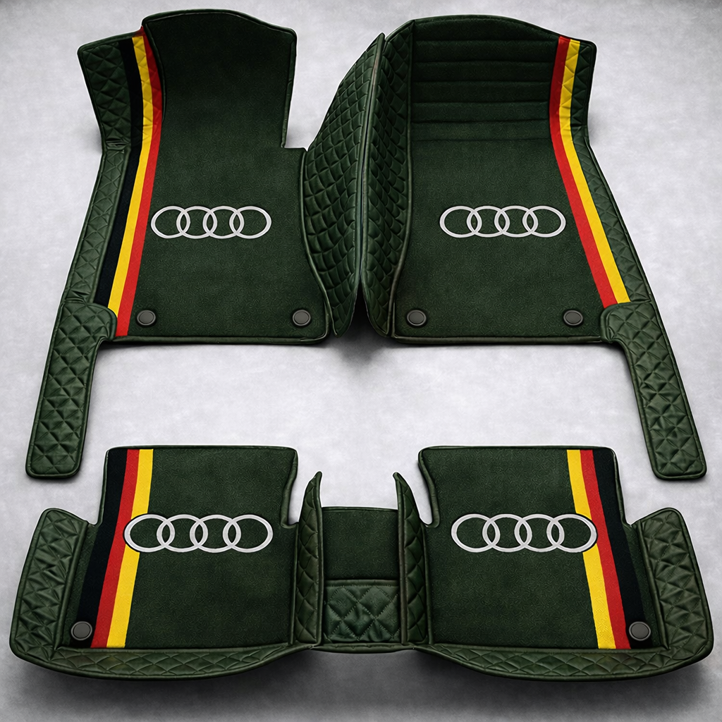 Luxusní sada autokoberců v koženém provedení – čistota a elegance každý den