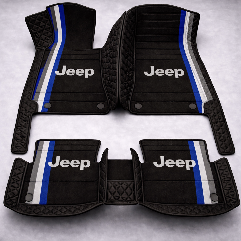 Luxusní sada autokoberců v koženém provedení – čistota a elegance každý den