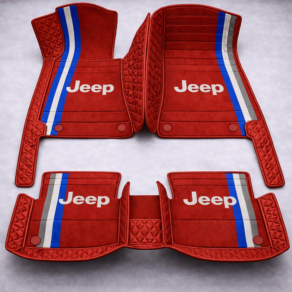 Luxusní sada autokoberců v koženém provedení – čistota a elegance každý den