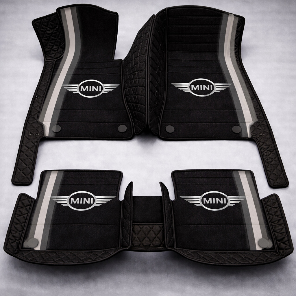 Luxusní sada autokoberců v koženém provedení – čistota a elegance každý den