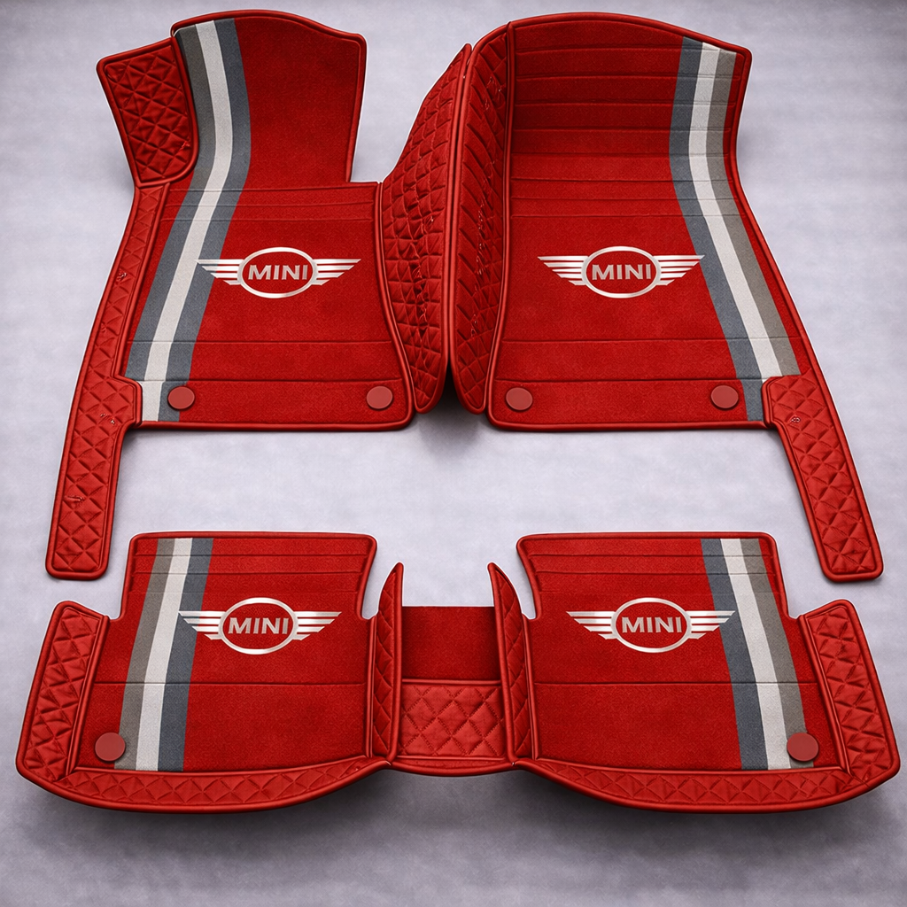 Luxusní sada autokoberců v koženém provedení – čistota a elegance každý den