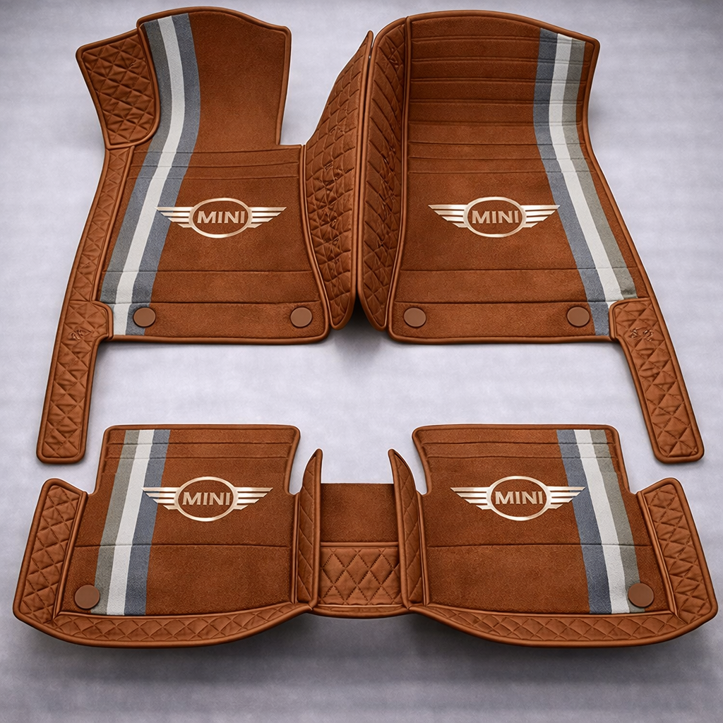 Luxusní sada autokoberců v koženém provedení – čistota a elegance každý den