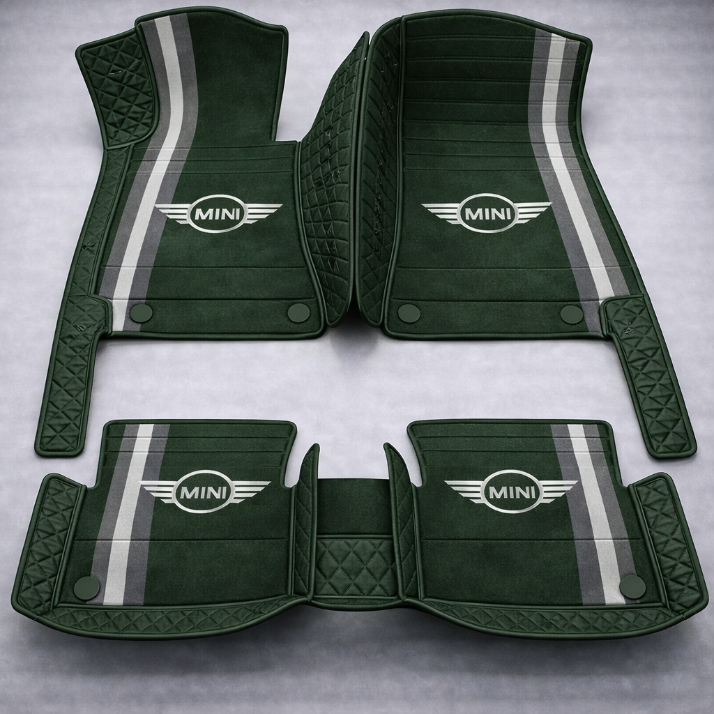 Luxusní sada autokoberců v koženém provedení – čistota a elegance každý den