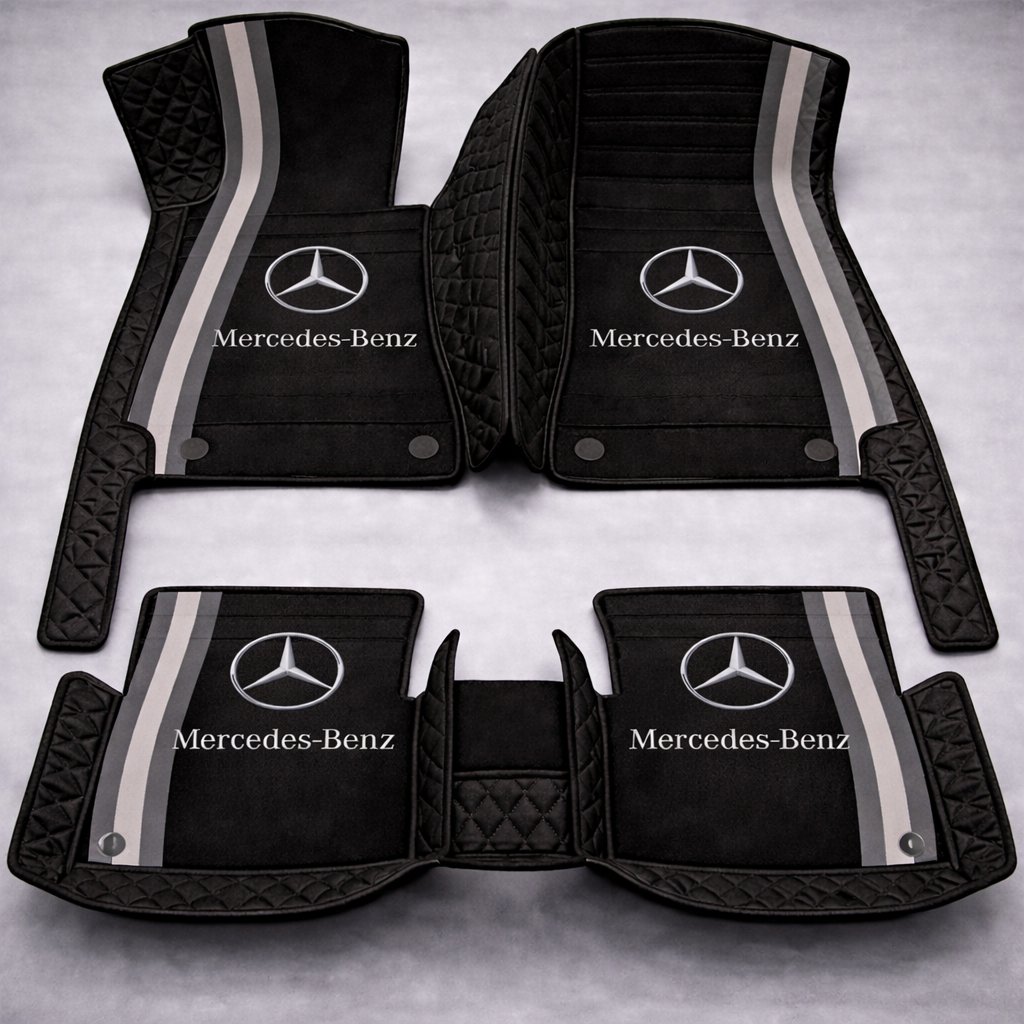 Luxusní sada autokoberců v koženém provedení – čistota a elegance každý den