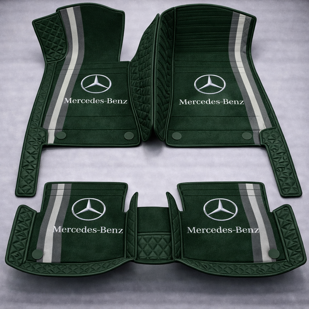 Luxusní sada autokoberců v koženém provedení – čistota a elegance každý den