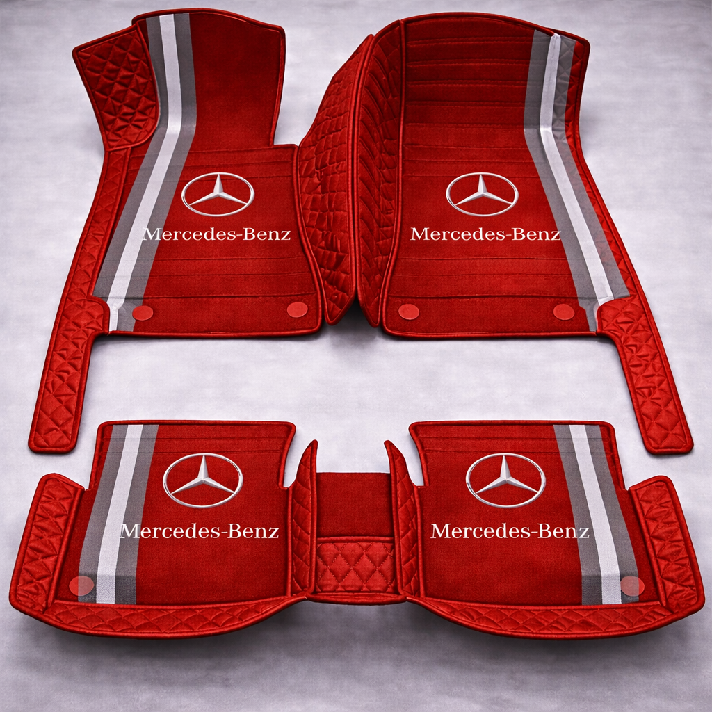 Luxusní sada autokoberců v koženém provedení – čistota a elegance každý den