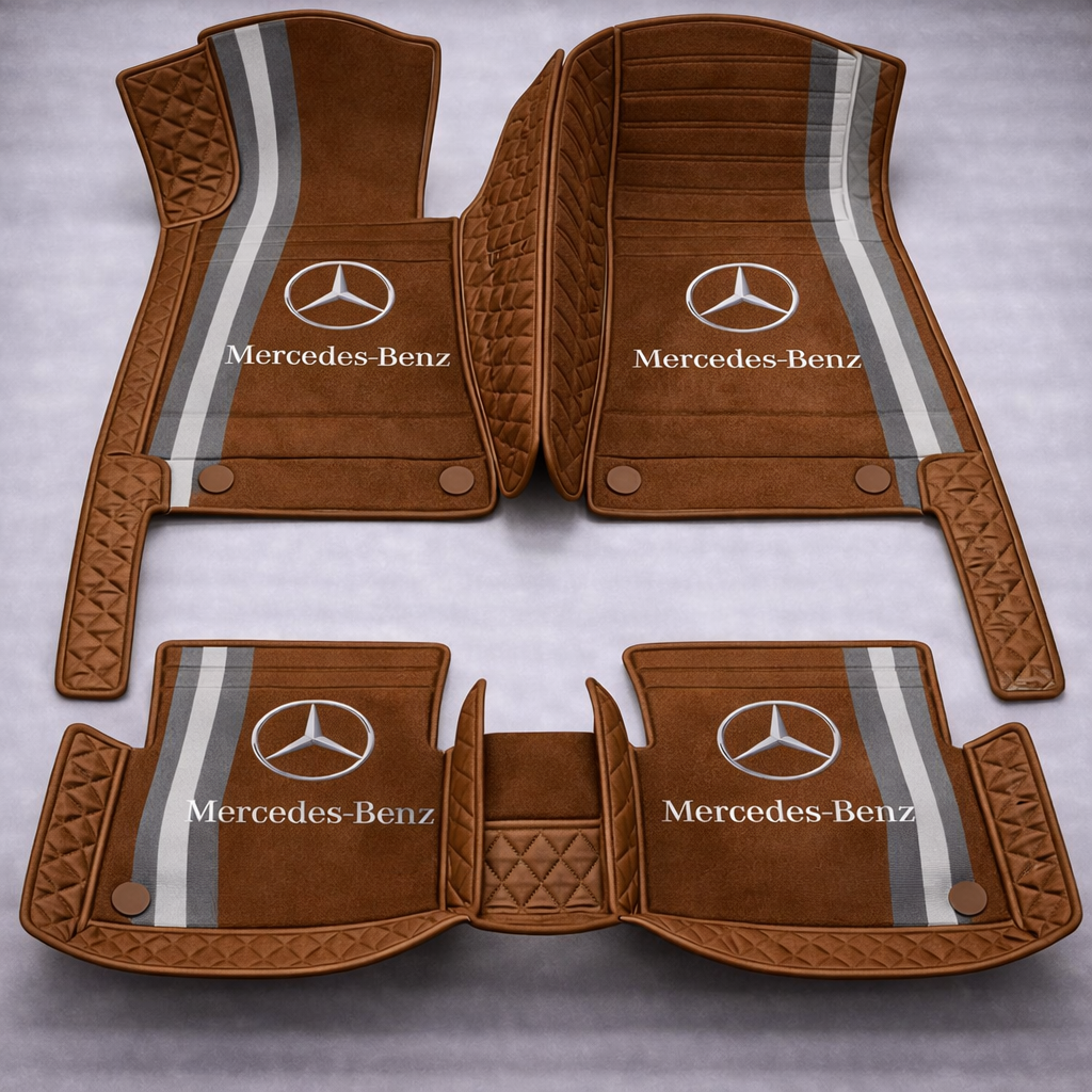 Luxusní sada autokoberců v koženém provedení – čistota a elegance každý den