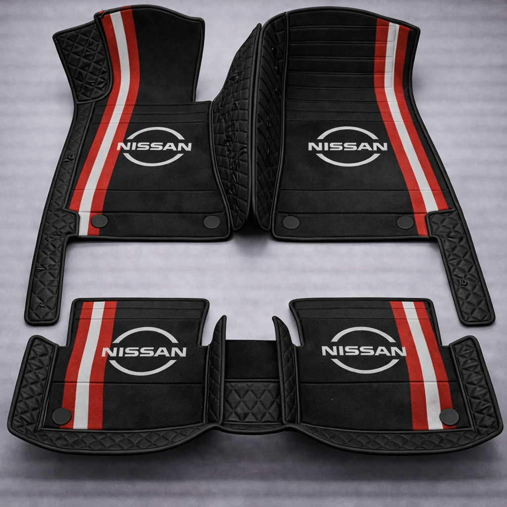 Luxusní sada autokoberců v koženém provedení – čistota a elegance každý den