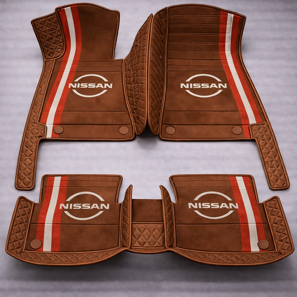 Luxusní sada autokoberců v koženém provedení – čistota a elegance každý den