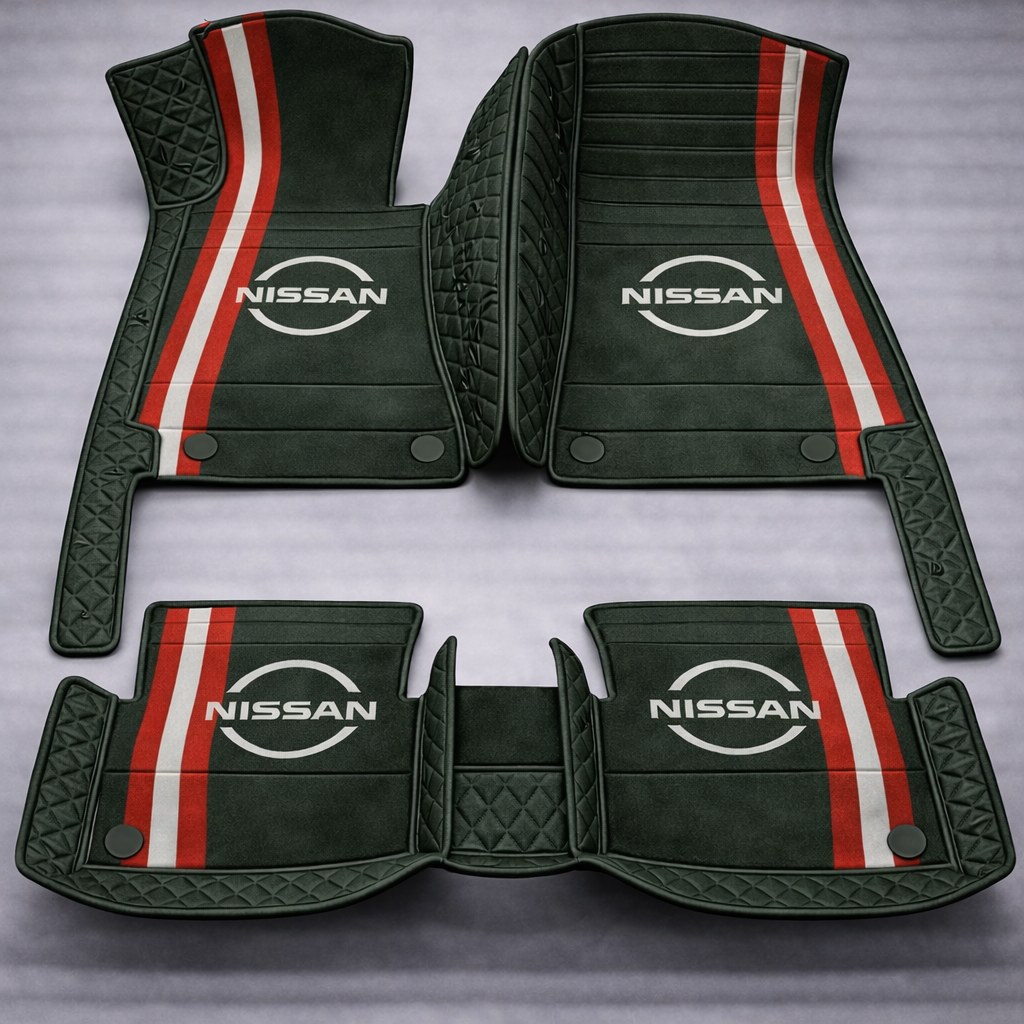 Luxusní sada autokoberců v koženém provedení – čistota a elegance každý den