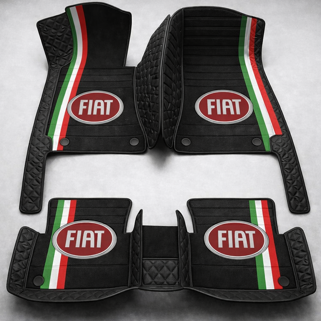 Luxusní sada autokoberců v koženém provedení – čistota a elegance každý den