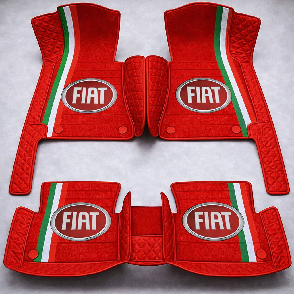 Luxusní sada autokoberců v koženém provedení – čistota a elegance každý den