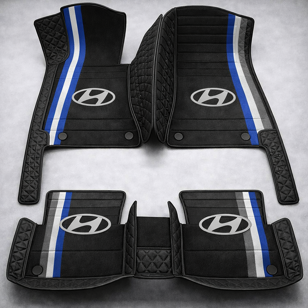 Luxusní sada autokoberců v koženém provedení – čistota a elegance každý den