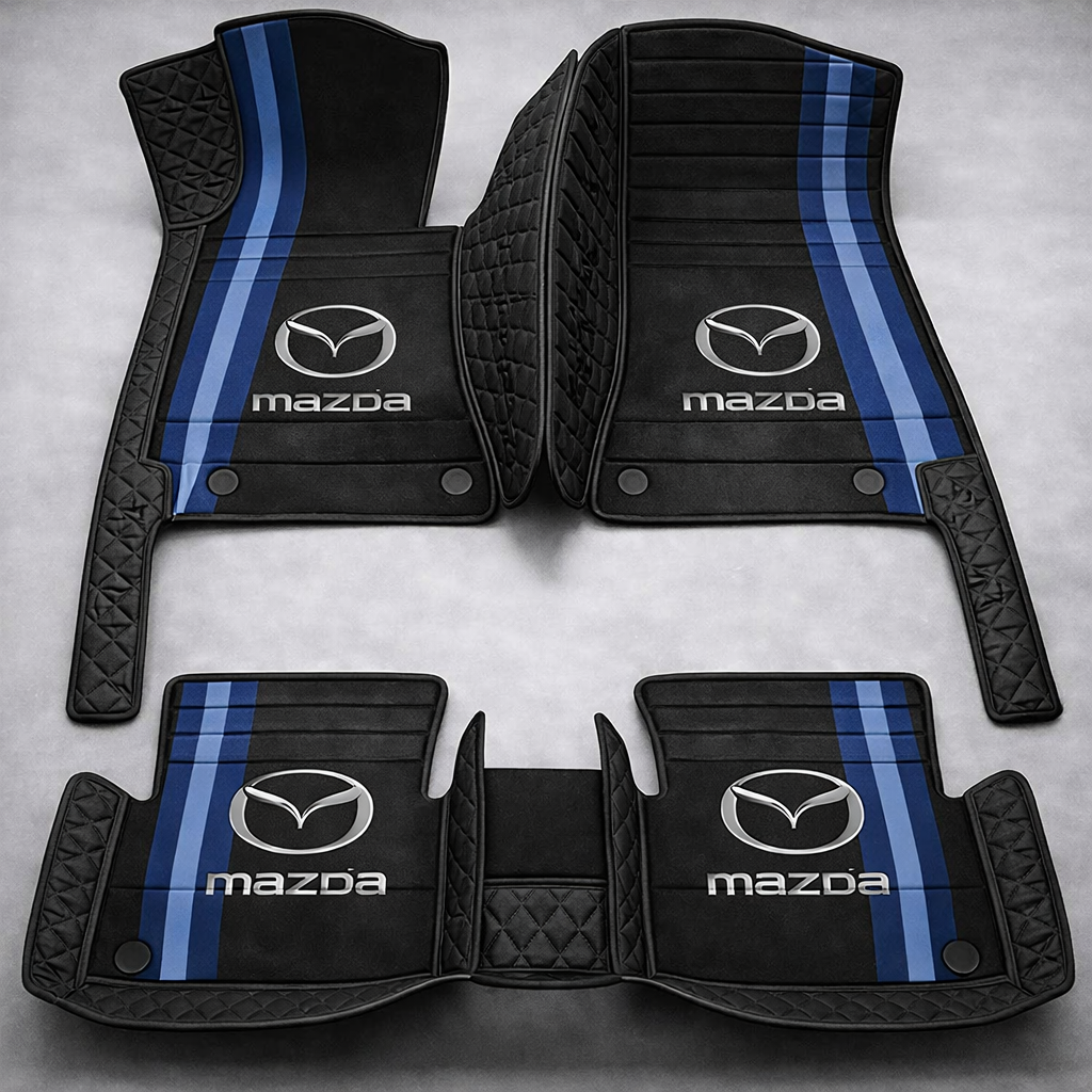 Luxusní sada autokoberců v koženém provedení – čistota a elegance každý den