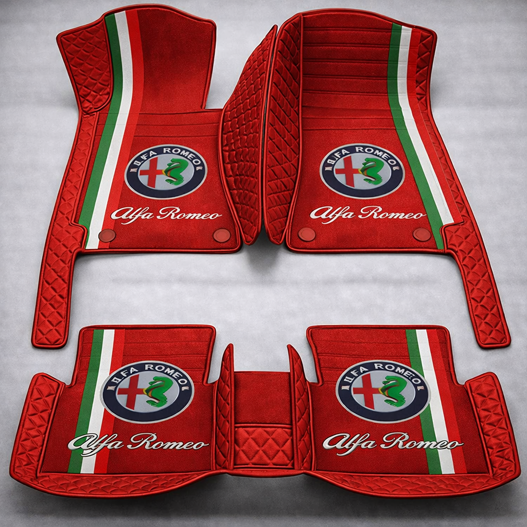 Luxusní sada autokoberců v koženém provedení – čistota a elegance každý den