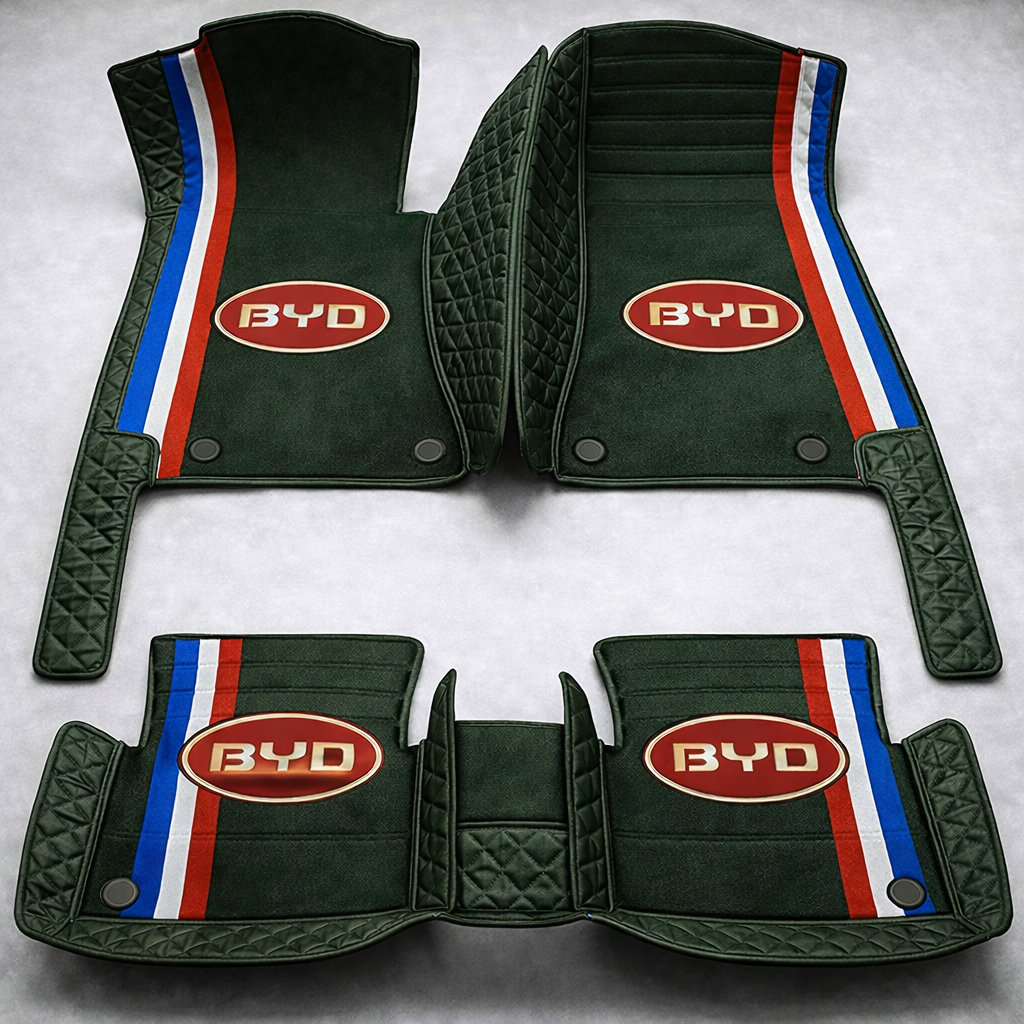 Luxusní sada autokoberců v koženém provedení – čistota a elegance každý den