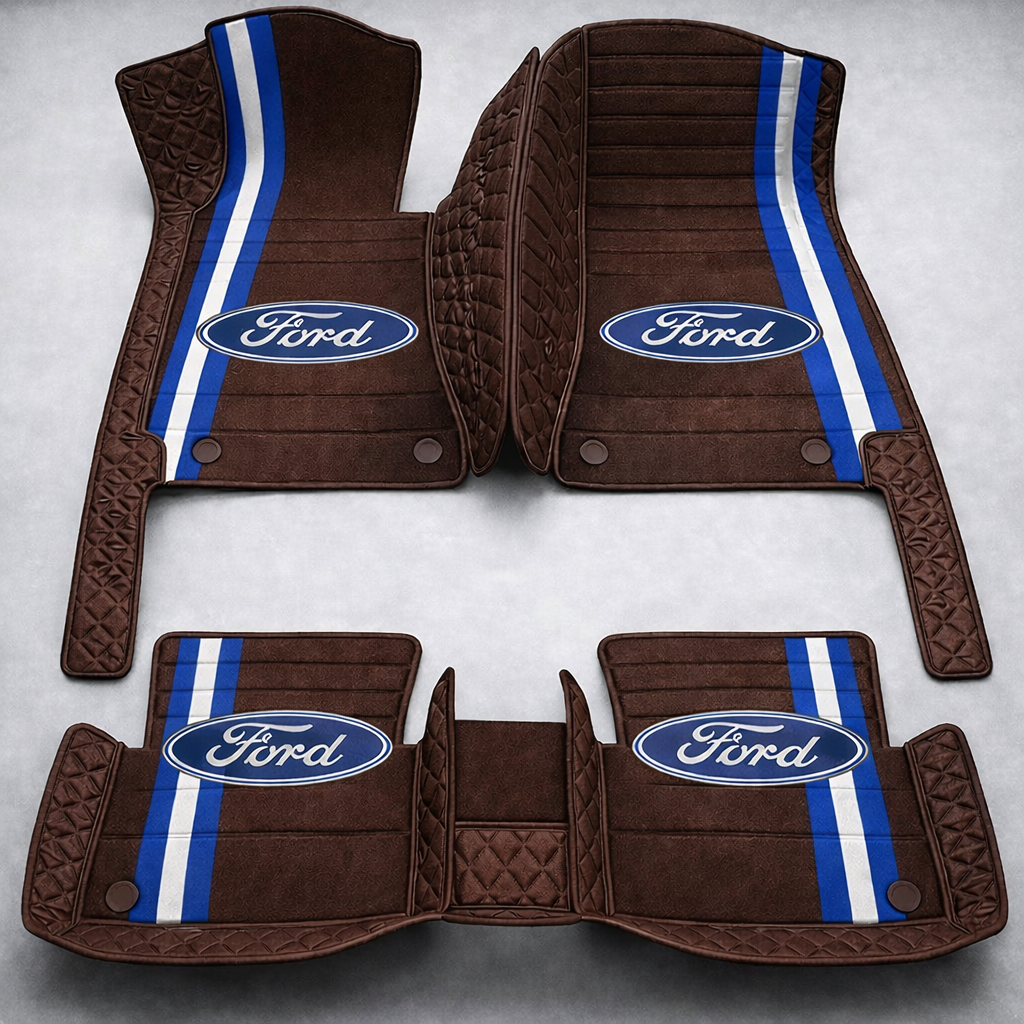 Luxusní sada autokoberců v koženém provedení – čistota a elegance každý den