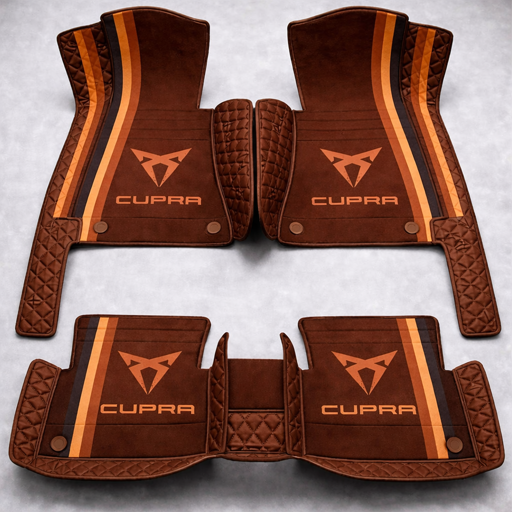 Luxusní sada autokoberců v koženém provedení – čistota a elegance každý den