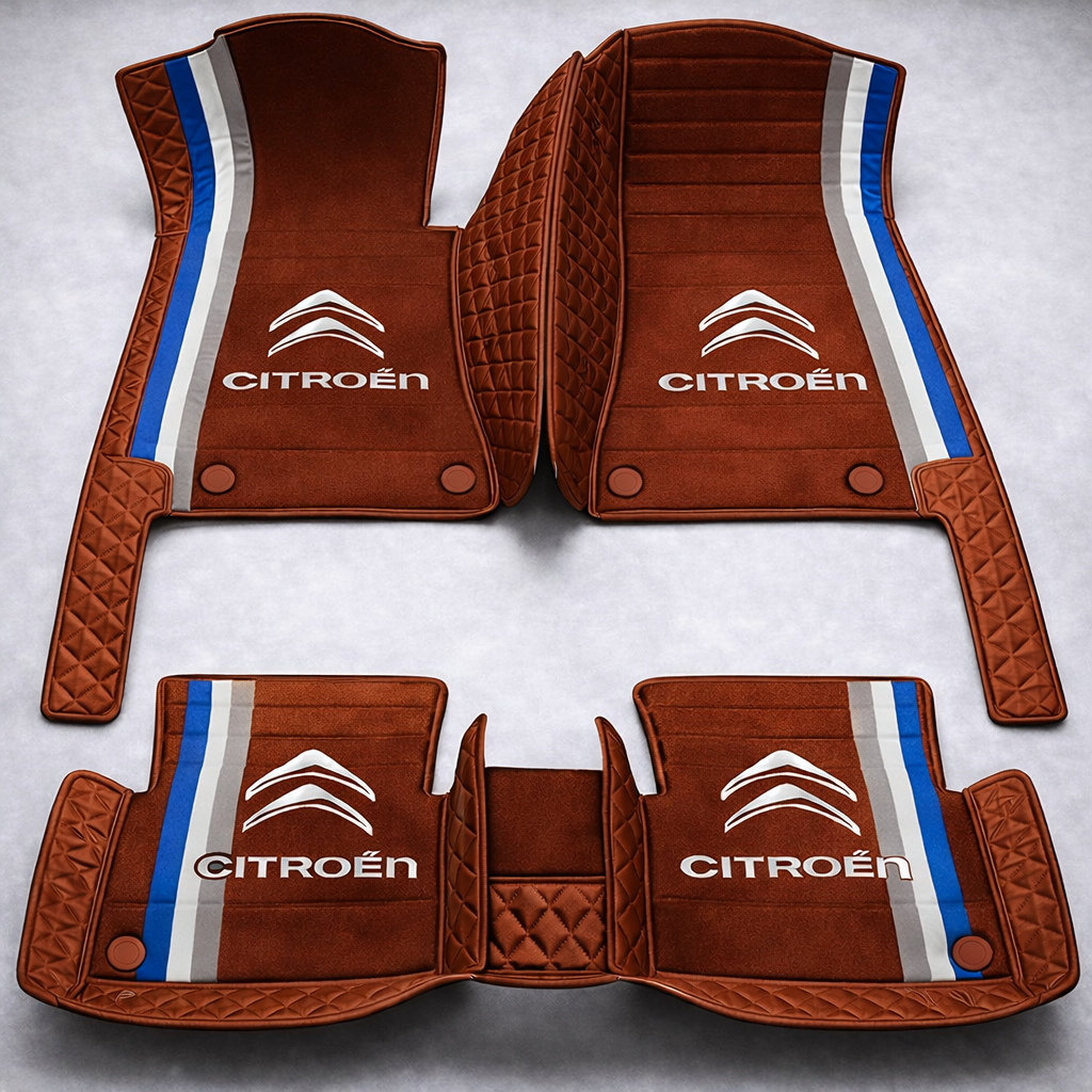 Luxusní sada autokoberců v koženém provedení – čistota a elegance každý den