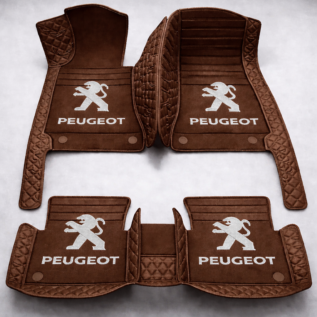 Luxusní sada autokoberců v koženém provedení – čistota a elegance každý den