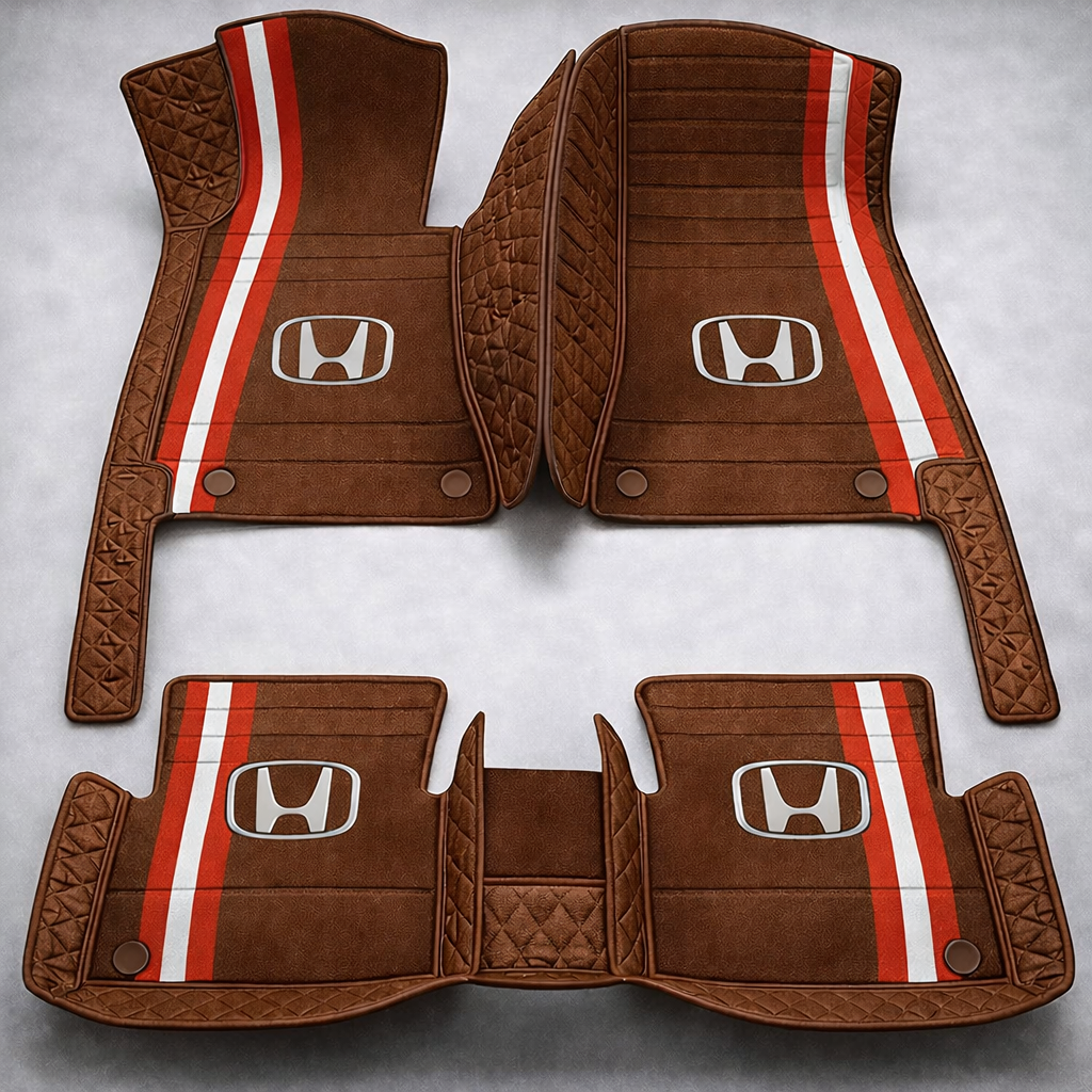 Luxusní sada autokoberců v koženém provedení – čistota a elegance každý den