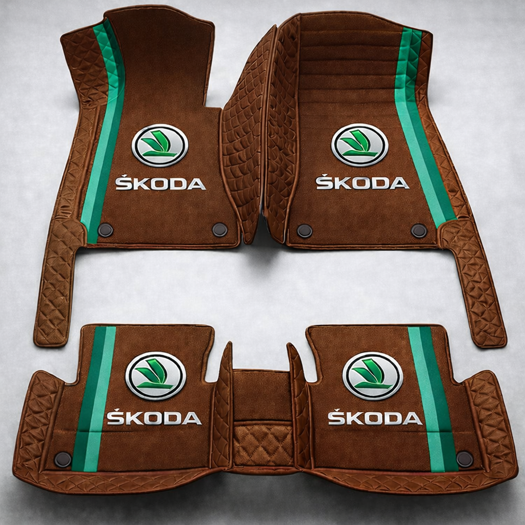 Luxusní sada autokoberců v koženém provedení – čistota a elegance každý den