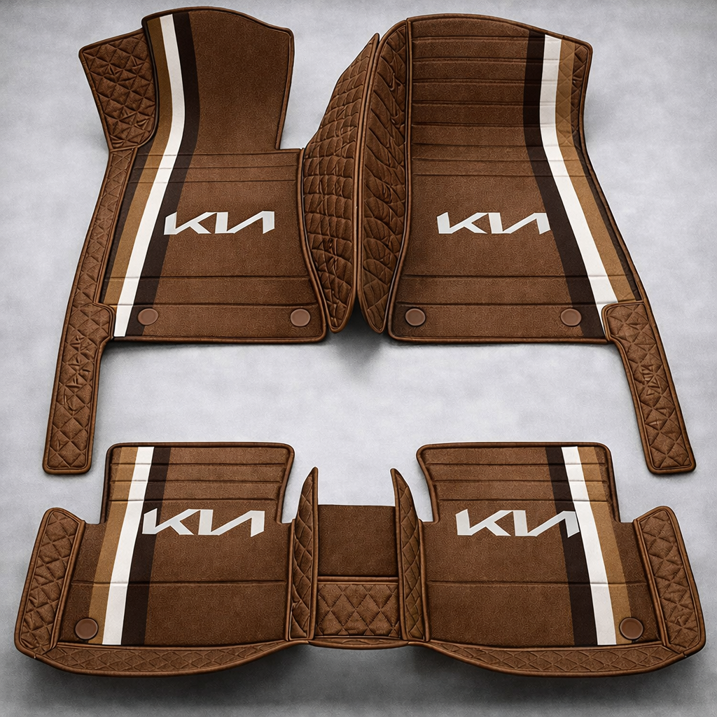 Luxusní sada autokoberců v koženém provedení – čistota a elegance každý den