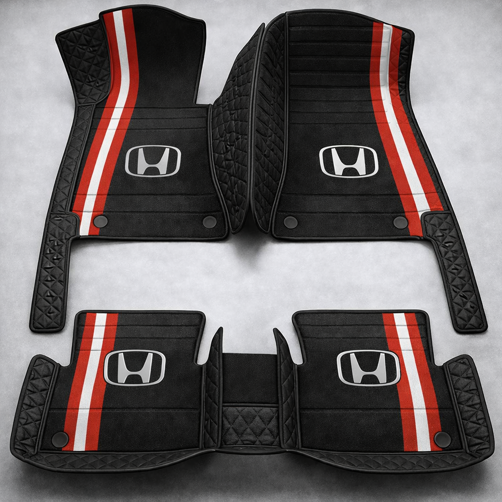 Luxusní sada autokoberců v koženém provedení – čistota a elegance každý den