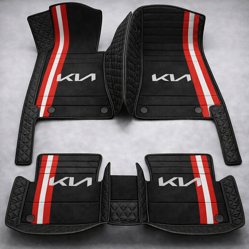 Luxusní sada autokoberců v koženém provedení – čistota a elegance každý den