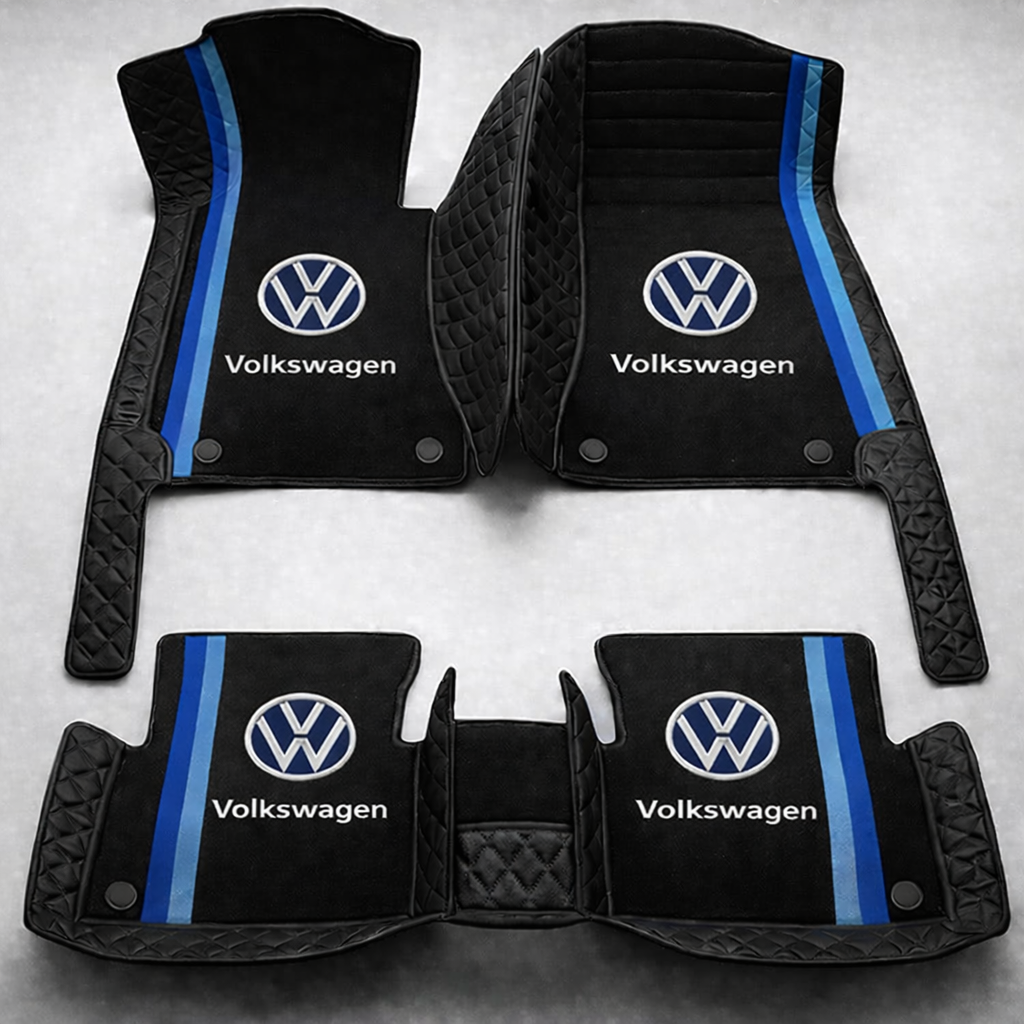 Luxusní sada autokoberců v koženém provedení – čistota a elegance každý den