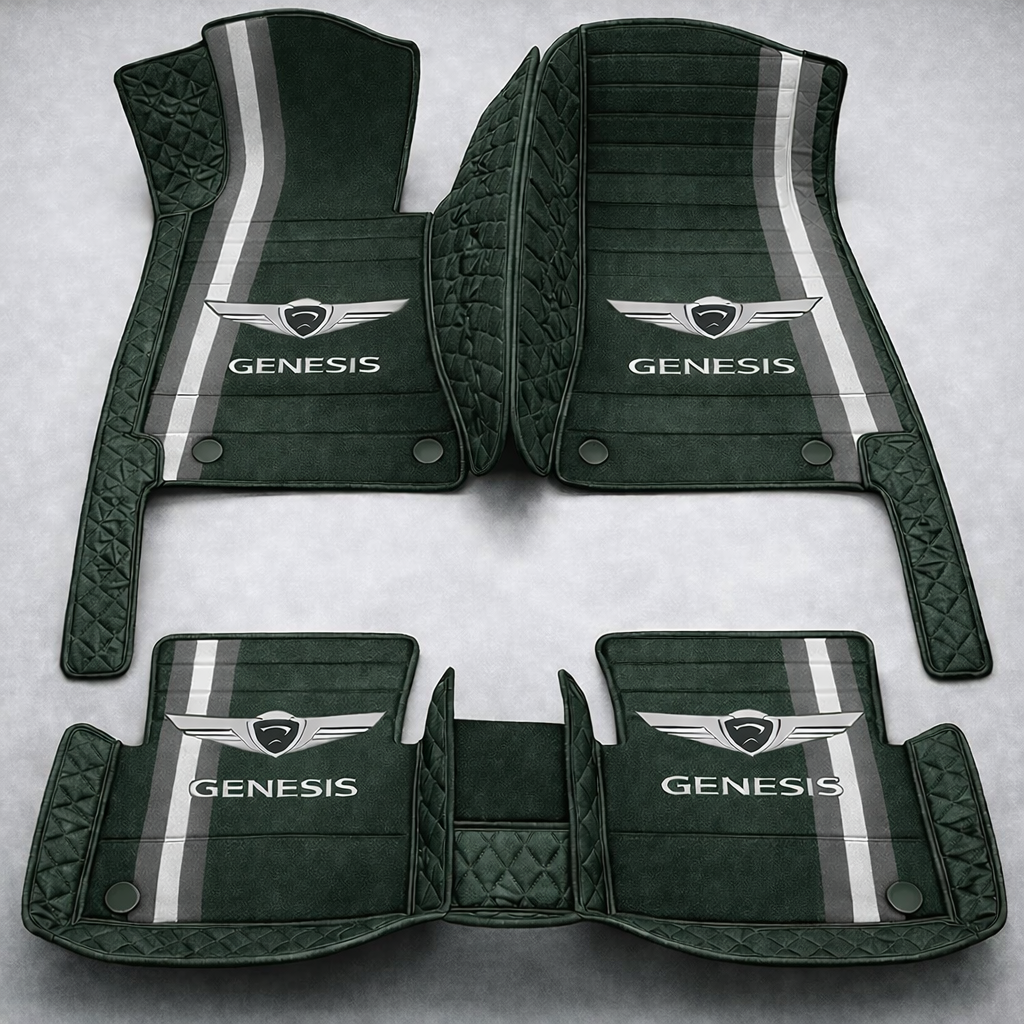 Luxusní sada autokoberců v koženém provedení – čistota a elegance každý den