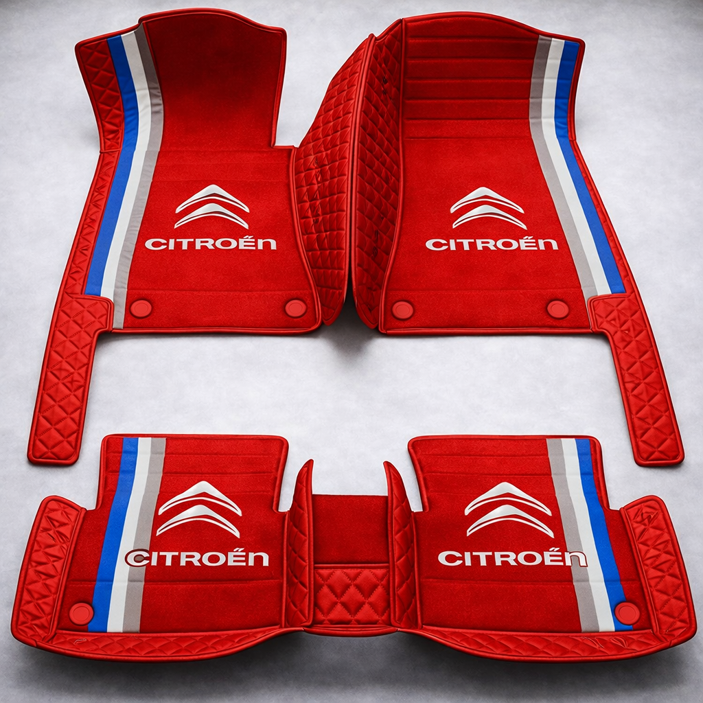 Luxusní sada autokoberců v koženém provedení – čistota a elegance každý den