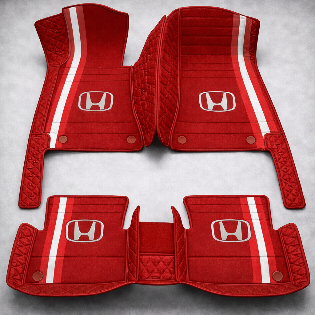 Luxusní sada autokoberců v koženém provedení – čistota a elegance každý den