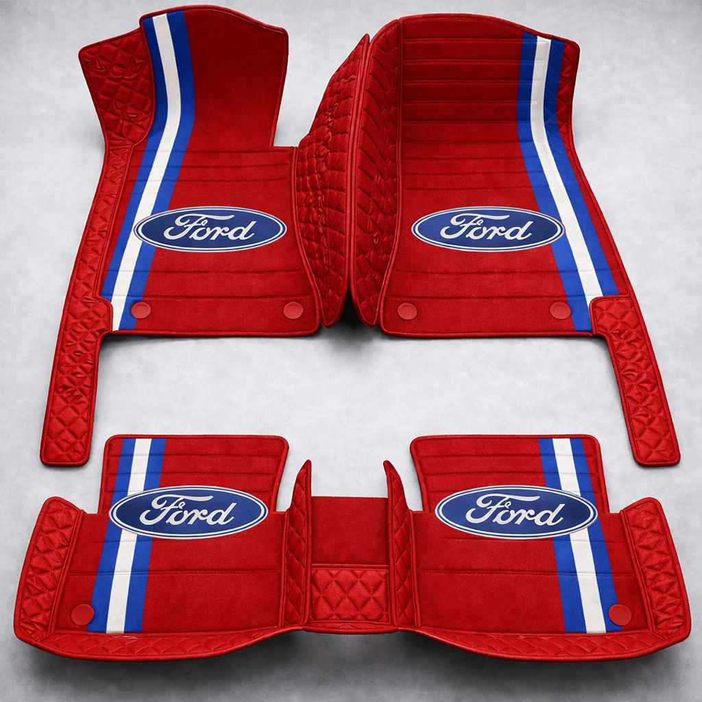 Luxusní sada autokoberců v koženém provedení – čistota a elegance každý den